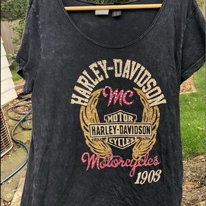 Women’s Harley-Davidson dark acid t-shirt
